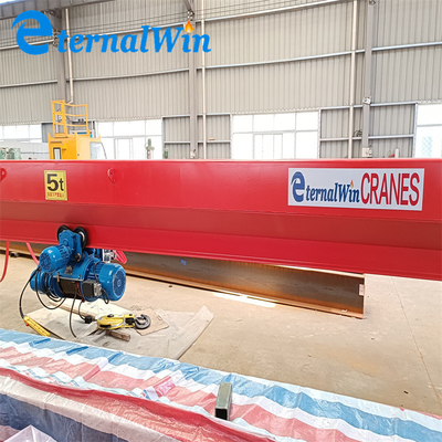 Ponte de levantamento leve Crane Single Girder Overhead Crane da carga do dever