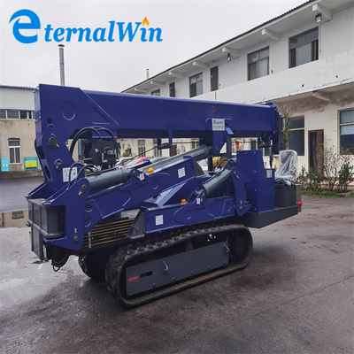 Guindaste elétrico para oficina Mini-guindaste dobrável para construção Spider Crawler Spider Lifting Crane