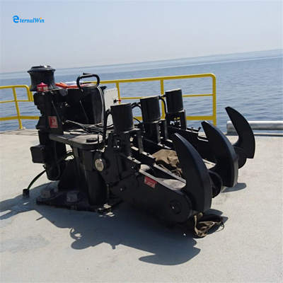 O instante lustrado do cais desengancha a amarração do gancho Marine Towing Hook
