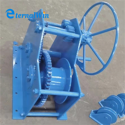 Moagem manual Guincho Equipamento marítimo Barco 2 toneladas 5 toneladas 11 toneladas