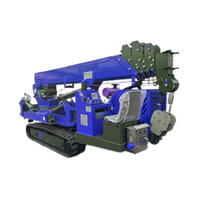 Telescópica Boom Hydraulic Spider Crawler Crane para espaço estreito