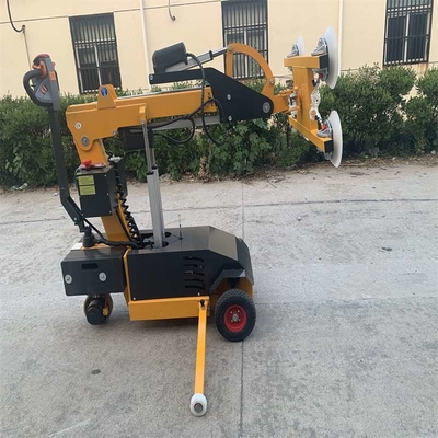 4pcs Sucadores 300kg Manipulador de vidro de vácuo Lifter com pneus sólidos