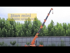 Mini guindaste do cralwer da aranha