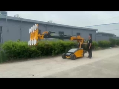 3.5m de altura de elevação Transporte de vácuo de vidro com rotação de 360 graus