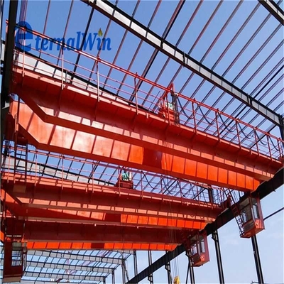 Viga dobro móvel elétrica de 30 toneladas de 25 toneladas Crane For Heavy Goods aéreo