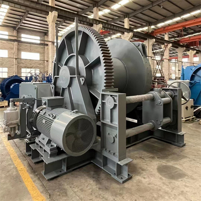OEM de 10 toneladas a Marine Mooring Winch For Ships hidráulica elétrica de 100 toneladas/barcos