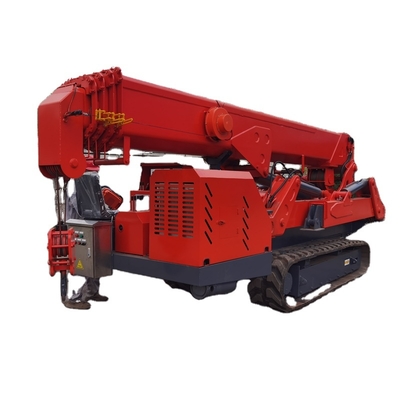 Guindaste personalizado da aranha de 8 Ton Spider Crane Telescopic Crawler