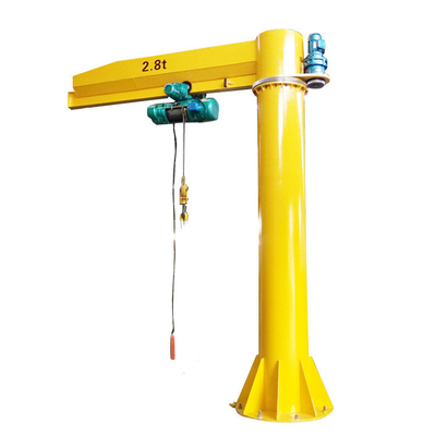 velocidade 0-20m/Min de 500-20000kg Jib Crane Lift Height Up To 20m