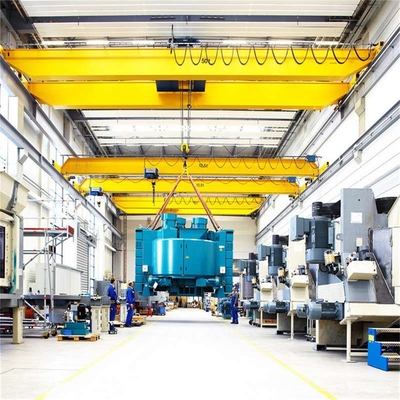 Tipo ponte de viga aérea Crane For Steel Work do QD do dobro de Crane Machine 50t