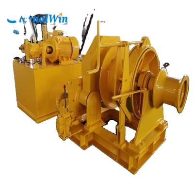 1-75ton Marine Hydraulic Winching Machine com capacidade personalizada da corda