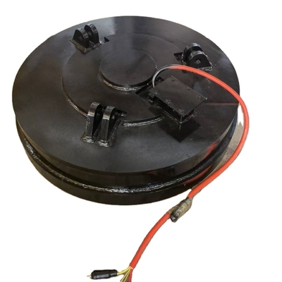 máquina escavadora de levantamento circular Chuck 2 Ton Crane Magnet do eletroímã 200N/Cm2