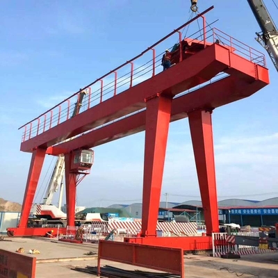 O grande período personaliza o pórtico Crane For Steel Coil dos guindastes do feixe duplo da altura