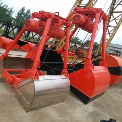Cubeta hidráulica da garra de Crane Grab Building Material Clamshell de quatro cordas