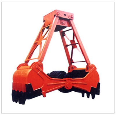 5 dentes desfazem-se da casca alaranjada lutam Crane Poly Grab hidráulico