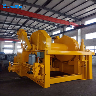 Guincho hidráulico da amarração da capacidade de Marine Steel Winch 1-75ton da estação no navio