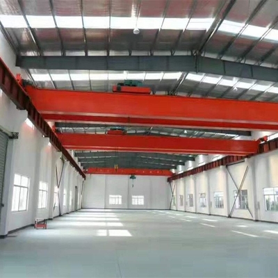 Modelo aéreo 5 Ton Bridge Crane With Trolley do QD de Crane Machine do feixe gêmeo