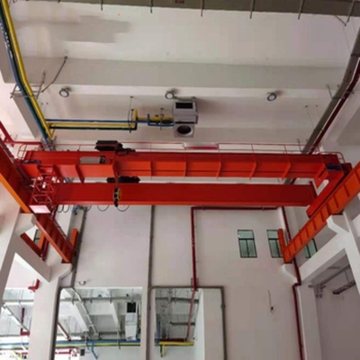 Europa Crane Double Beam Bridge Crane aéreo eletromagnético de viagem 32T 50T