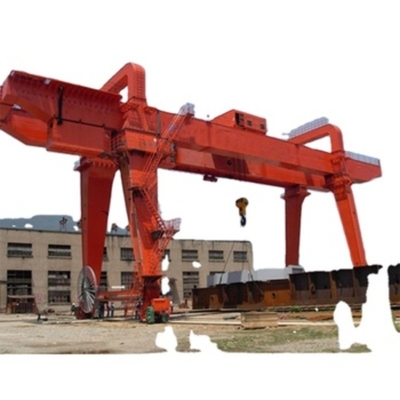 Ponte de fardo de levantamento Crane Double Girder Gantry do mármore europeu do barco 32T 50T