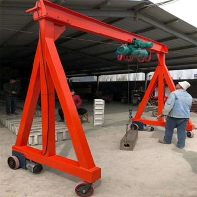 Equipamento de levantamento de alumínio portátil leve hidráulico do pórtico do guindaste de pórtico 500kg do armazém