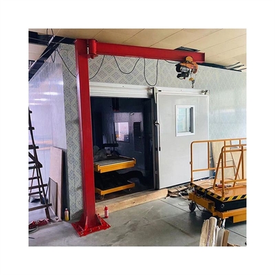 rotação do gerencio do grau do guindaste 180-360 de Crane Column Type Jib Hoist do modilhão 5T