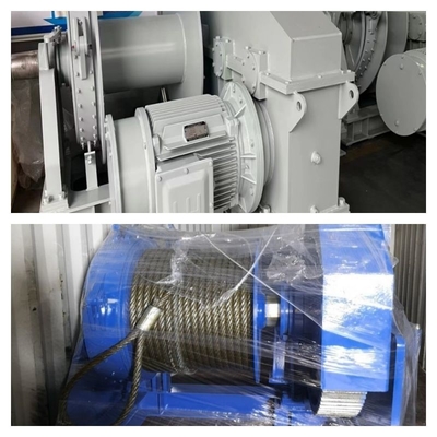 Âncora do certificado de 30 Ton Marine Electric Winch With BV que segura rebocando o guincho