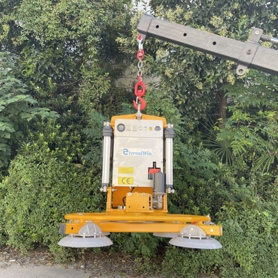Rotação elétrica 360 graus Elevador de vácuo de vidro para instalação de parede de cortina de vidro