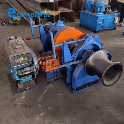 Cadeia de ciganos única de âncora, para-brisa, guincho de 18 mm, 20 mm, 28 mm, motor a diesel
