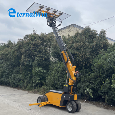 800 kg Capacidade 5M Max. Altura de elevação Elevador de vidro elétrico de vácuo giratório