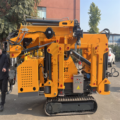 Eletrônico e Diesel Power Spider Crawler Crane para trabalhos difíceis