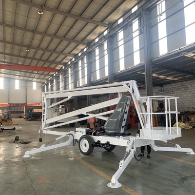 Plataforma de elevação auto-propulsada de braço dobrável
