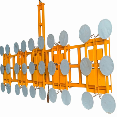 Rotação de 360 graus Mover vidro de vácuo Com 800Kg Max Carga 1400 * 650 * 1400mm Dimensões