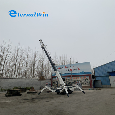 Eletrodomésticos e motores a diesel 5 toneladas guindaste de aranha com capacidade de elevação de 12 toneladas