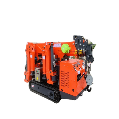 Cravos eléctricos e a gás diesel, cravos de aranha amarelo/vermelho ou verde, capacidade de elevação 3-12 toneladas