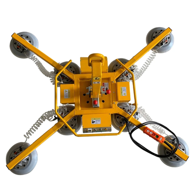 800Kg 360 graus de rotação Vacuum Glass Lifter Custom Color Lifts Glass Up To 3.5m Heights