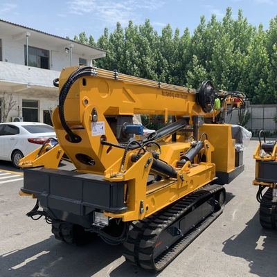 CE Telescópica Boom Diesel e Energia Elétrica 5 toneladas Mini Spider Crawler Crane