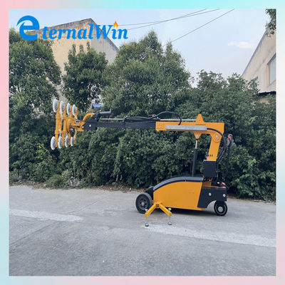 Manipulador de Vidro a Vácuo Personalizado de 800Kg com Rotação de 360 Graus e Altura Máxima de Elevação de 5m