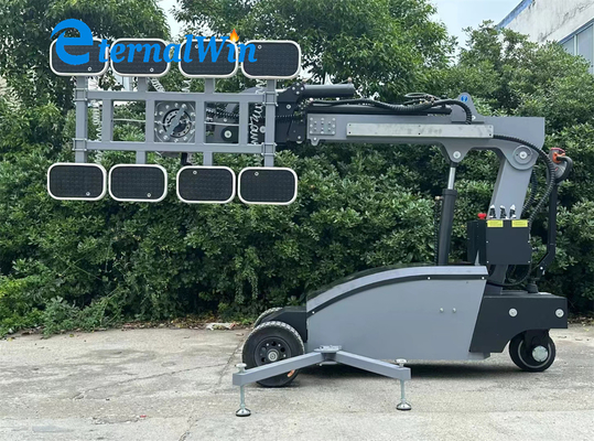 380V/220V manuseador de vidro de vácuo com rotação de 360 graus e capacidade de carga máxima de 800 kg