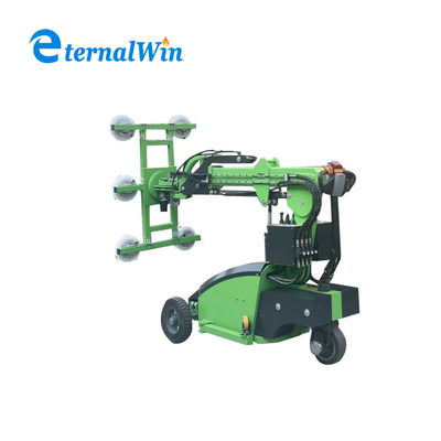 Amarelo Verde Vermelho Elevador de vidro elétrico de carga pesada 800 kg Carga máxima 3,5 m Altura