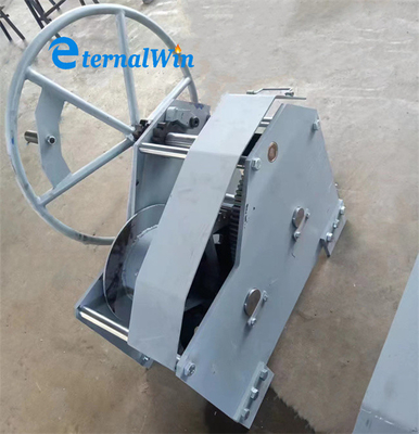Customização de tambor 20kn 30kn 50kn Guincho manual marinho para amarração / reboque de barcos