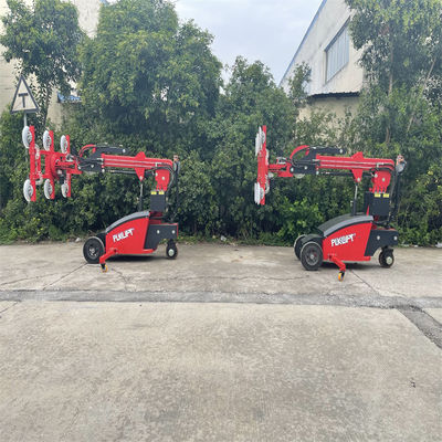 Elevador de vidro a vácuo a bateria Altura máxima de elevação 360 graus