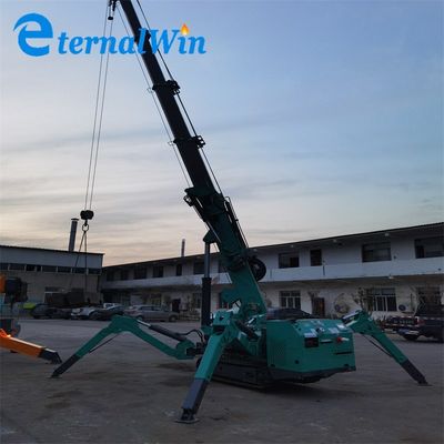 Guindaste de aranha amarelo / vermelho / azul / preto ou verde com aço e capacidade de levantamento de 1,2 toneladas