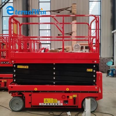 Plataforma de elevação elétrica antiderrapante para capacidade de carga personalizada com sistema de controle PLC