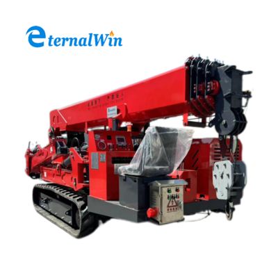 2.7 toneladas de guindaste de aranha com capacidade de elevação de 100 toneladas