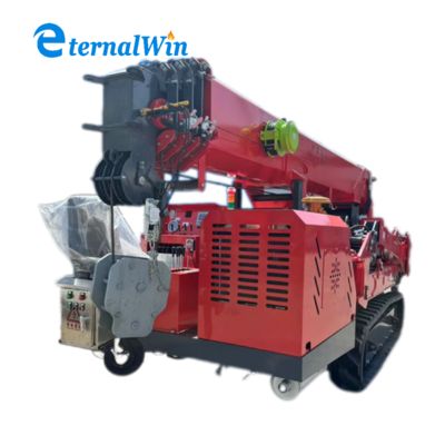 Guindaste Aranha sobre Esteiras de 80 Toneladas com Altura Máxima de 32m e Controle Hidráulico