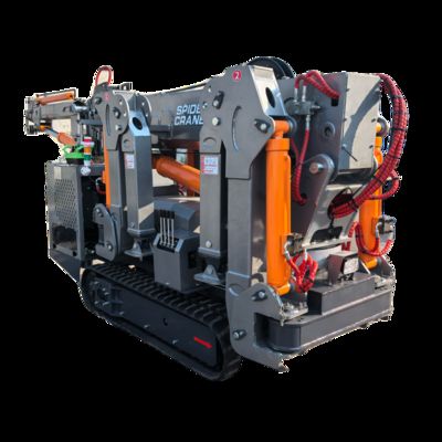 Grua Aranha Crawler com Controle Remoto 3-12 Toneladas a Diesel