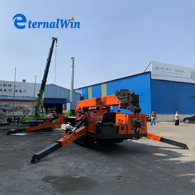 11 M Máximo raio de trabalho 3 toneladas guindaste aranha para levantamento versátil e desempenho