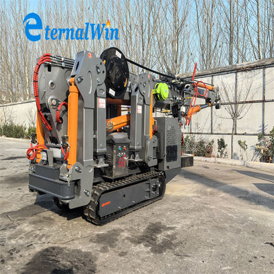 8 toneladas Capacidade de elevação Granas de rastreamento de aranha com raio de trabalho máximo de 8,6 m e comprimento de janela de 9,6 metros