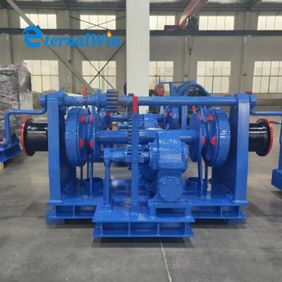 Guincho hidráulico marinho personalizável com comprimento de tambor de 400-1000mm e velocidade nominal ≥10m/min para aplicações pesadas