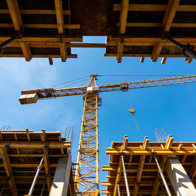 Cranes de torre fáceis de operar Tipo de instalação de escalada fixa Construída para a construção de edifícios, garantindo a elevação e a operação segura
