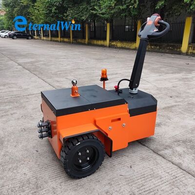 24V Tensão da Bateria Reboque Elétrico Dimensões 1300x850x1050mm Veículo Industrial Projetado para Transporte Pesado